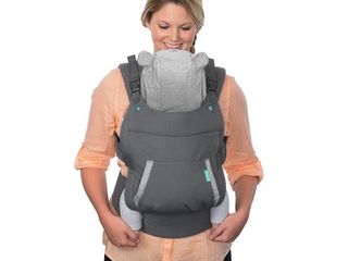 Рюкзак-кенгуру infantino cuddle up ergonomic hoodie carrier/ marsupiu ergonomic cu gluga detasabila foto 4