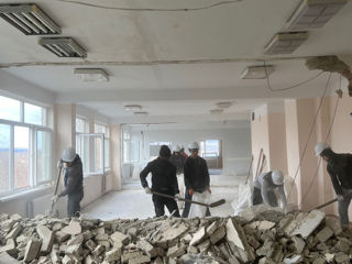 Демонтаж под ключ. Demolări în apartamente și case. Evacuarea gunoiului. foto 2