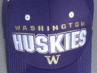 Men's Zephyr Purple Washington Huskies Varsity Flex Hat foto 6