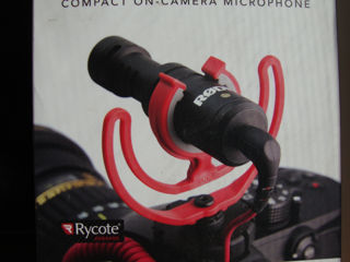 Video Micro compact on-camera microphone, RODE, NOU nefolosit – 1000 lei