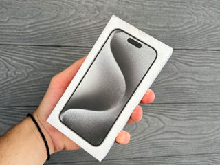 iPhone 15 Pro Max White Titanium 1TB Sigilat + Garantie! foto 2