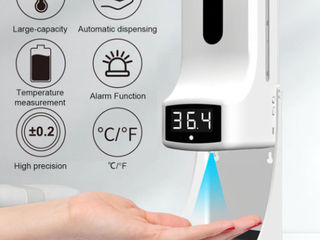 Термометр(termometru-dozator automat)градусник автоматический бесконтактный/инфракрасный,модельk9pro foto 7