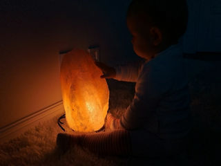 Lampa de sare de Himalaya / Солевые Лампы подарки/Veioze/ Ночник foto 5
