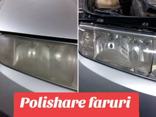 Polishare faruri si auto curatare chimica etc foto 3