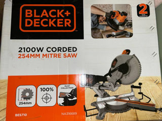 Black&Decker BES710      Fierăstrău circular / Торцовочная пила с протяжкой foto 3