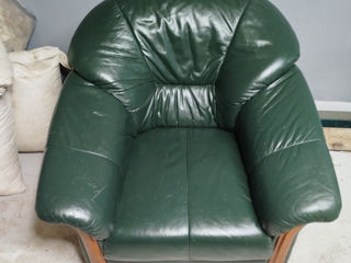 Кресло натуральная кожа foto 3