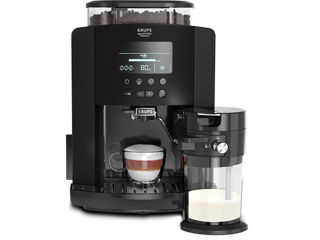Espressor automat krups arabica latte ea819e10, 1.7l, 1450w, 15 bar, negru. promo! foto 0