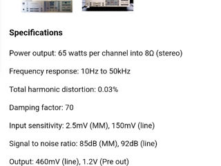 Vând  Amplificator Marantz Pm 630 foto 10