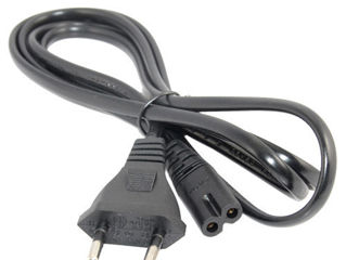 Сетевой кабель питания IEC C7 2pin принтера, AV-техники, зарядок, 1.5м