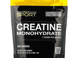 Creatină Monohidrat California Gold Nutrition – 1 kg foto 0