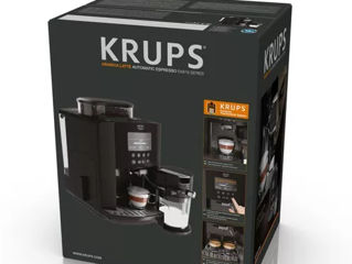 Espressor automat Krups arabica latte EA819E10 1,7 l,1450w, 15 bar, negru foto 2