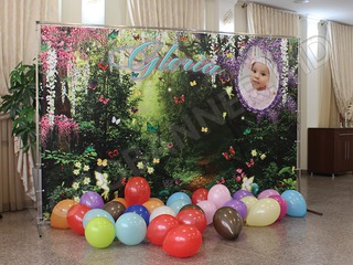Fotopanou cu baloane, fotostand (banner) pentru corporativ, nunta, cumatrie, zi de nastere, revelion foto 6