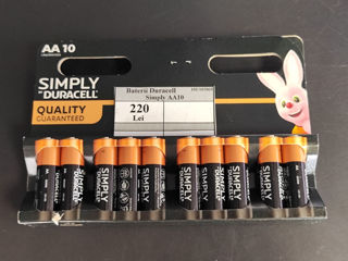 Baterii "Duracell" Simply AA10 foto 1