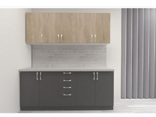 Bucatarie VLM Simplicity oak/grey .. confectionată din materiale de calitate foto 1