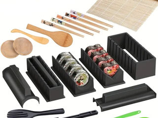 Набор для приготовления суши из 22 штук. Set de făcut sushi din 22 de piese