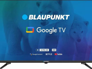 Телевизор Blaupunkt 43UGC6000  Google TV  Диагональ 43! Всего 207 леев в месяц! Аванс - 0!