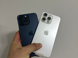 Vind iPhone 15 Pro Max 1Tb White Titanium - Blue Titanium / New / Nou