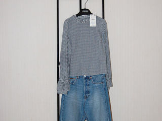 Blugi Stradivarius MOM FIT, XS(34) foto 2