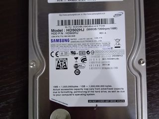 HDD Samsung HD502HJ (500GB/7200rpm/16M) foto 2