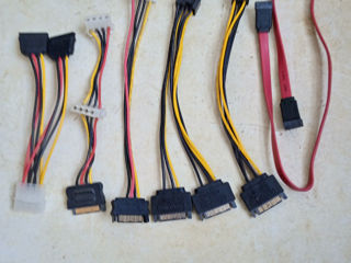 Adaptoare Molex, Sata, PCI-E 6, 6+2, 8 pini