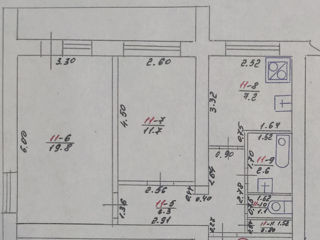 Apartament cu 2 camere, 58 m², Centru, Dubăsari foto 4