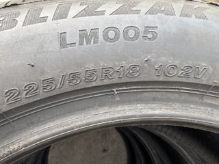 225/55 r18 bridgestone iarnă noi foto 8