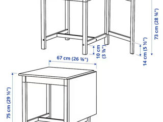 Набор стул + 2 стулья /IKEA foto 5