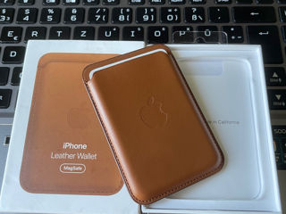 iPhone Leather Wallet Saddle Brown, оригинал