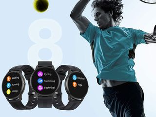 Agptek smart watch  умные часы! ceas 1.3'' full touch fitness tracker foto 5
