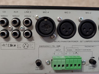 APart MA200 4 zone mixing amplifier. foto 3