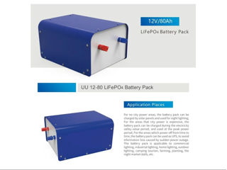 Baterie LiFePO4 12 V 80 Ah, Baterie LiFePO4 12 V 80 Ah foto 4