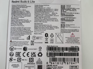 Новые Redmi Buds 6 Lite foto 3