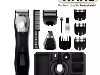 Kit Trimmer Wahl-Moser Groomsman 8-în-1, negru 9855-3717. foto 2