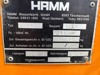 Cilindru compactor Hamm DV 322 – 3,8 tone foto 10