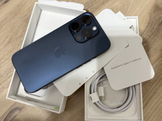 iPhone 15 Pro 128GB Blue Titanium eSim foto 3