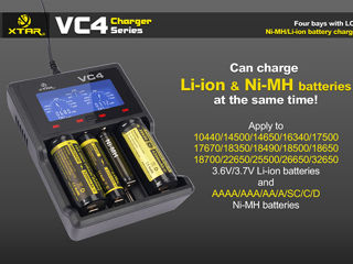 Incarcator baterie xtar vc4 foto 1
