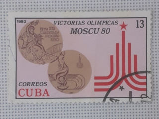 Marca postala din Cuba 1980