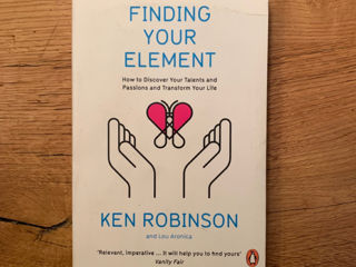 Finding your element Ken Robinson книга на английском по саморазвитию