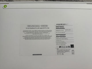 MacBook Pro 14-inch, M3 Pro chip, 18GB , 512Gb SSD foto 3