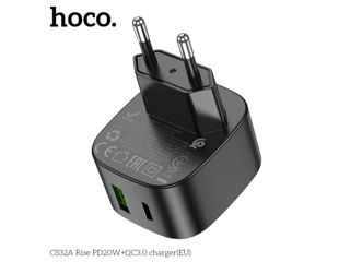 Încărcător Hoco CS32A Rise PD20W+QC3.0 (UE)