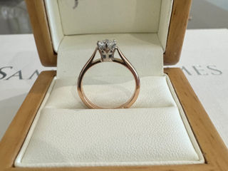 Срочно продам кольцо с бриллиантом 0.50 карат сертификат GIA новое Video foto 5