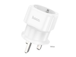 HOCO AC20B Adaptor direct din Marea Britanie la UE foto 3