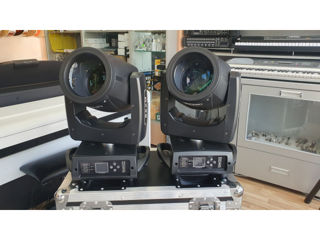 Bonaudio spotlight beam 450w - set 2 bucati moving head + case (cu roti) foto 4