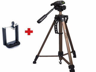 Stativ tripod camera suport telefon 35-180cm foto 1