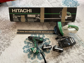 Trimmer Hitachi триммер и шуруповёрт foto 2