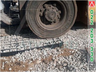 Drumuri si teren pu parcare din grila gazon. Дорожки и парковки из газонной решетки. foto 6
