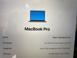 Macbook Pro 16 i9/16 gb Ram/1000 tb SSD foto 3