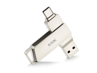 128GB SSK USB-A / USB-C - всего 399 леев!