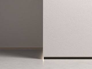 Profil de tip ascuns pentru pardoseli Negru Matt UP2 foto 3