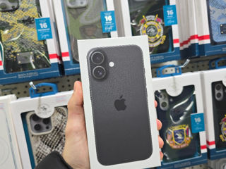 iPhone 16 Black, 128GB sigilat